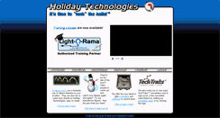 Desktop Screenshot of holidaytechnologies.com